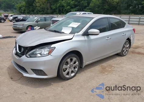 2016 Nissan Sentra S z USA, uszkodzony, nr VIN 3N1AB7AP8GY312511